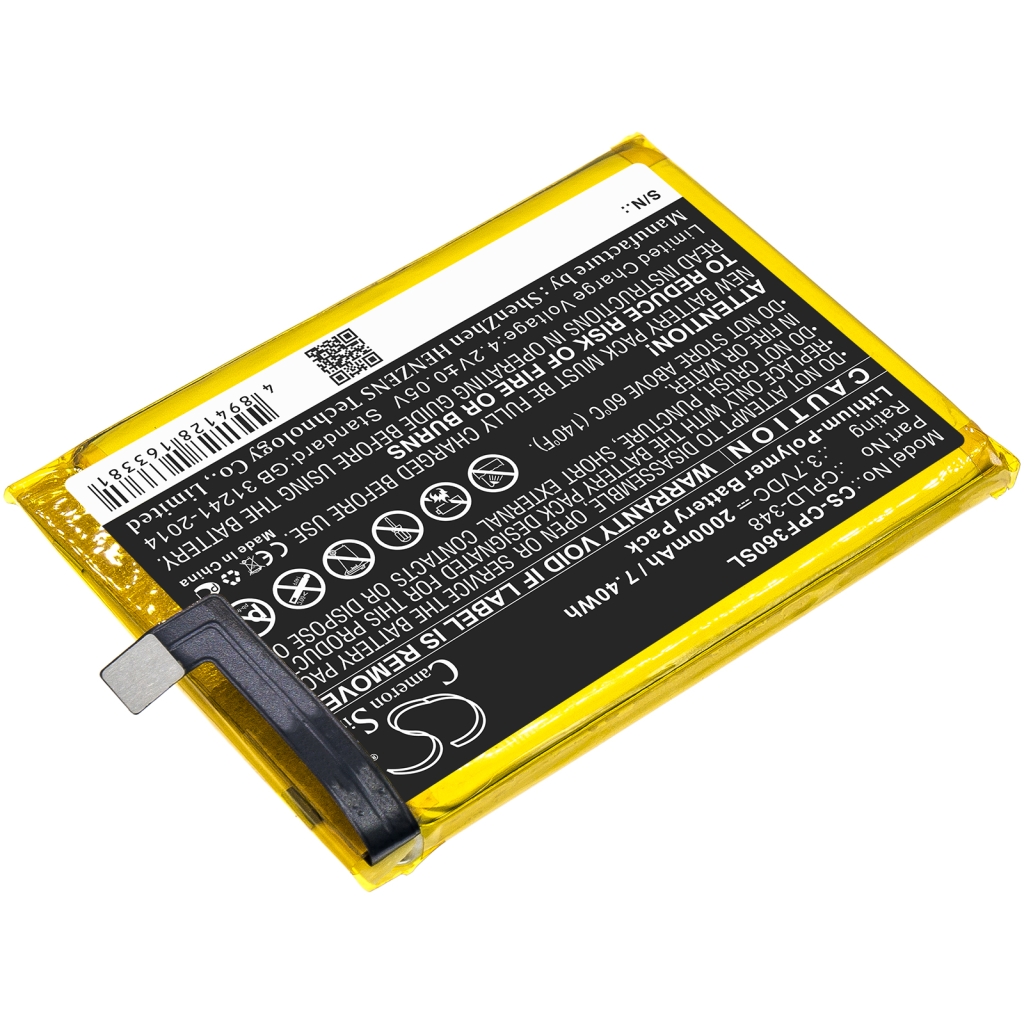 Batterij voor mobiele telefoon Orange CS-CPF360SL