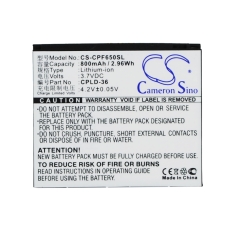 Compatibele batterijvervanging voor Coolpad CPLD-36