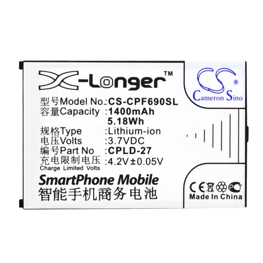 Bureau-oplader Coolpad CS-CPF690SL