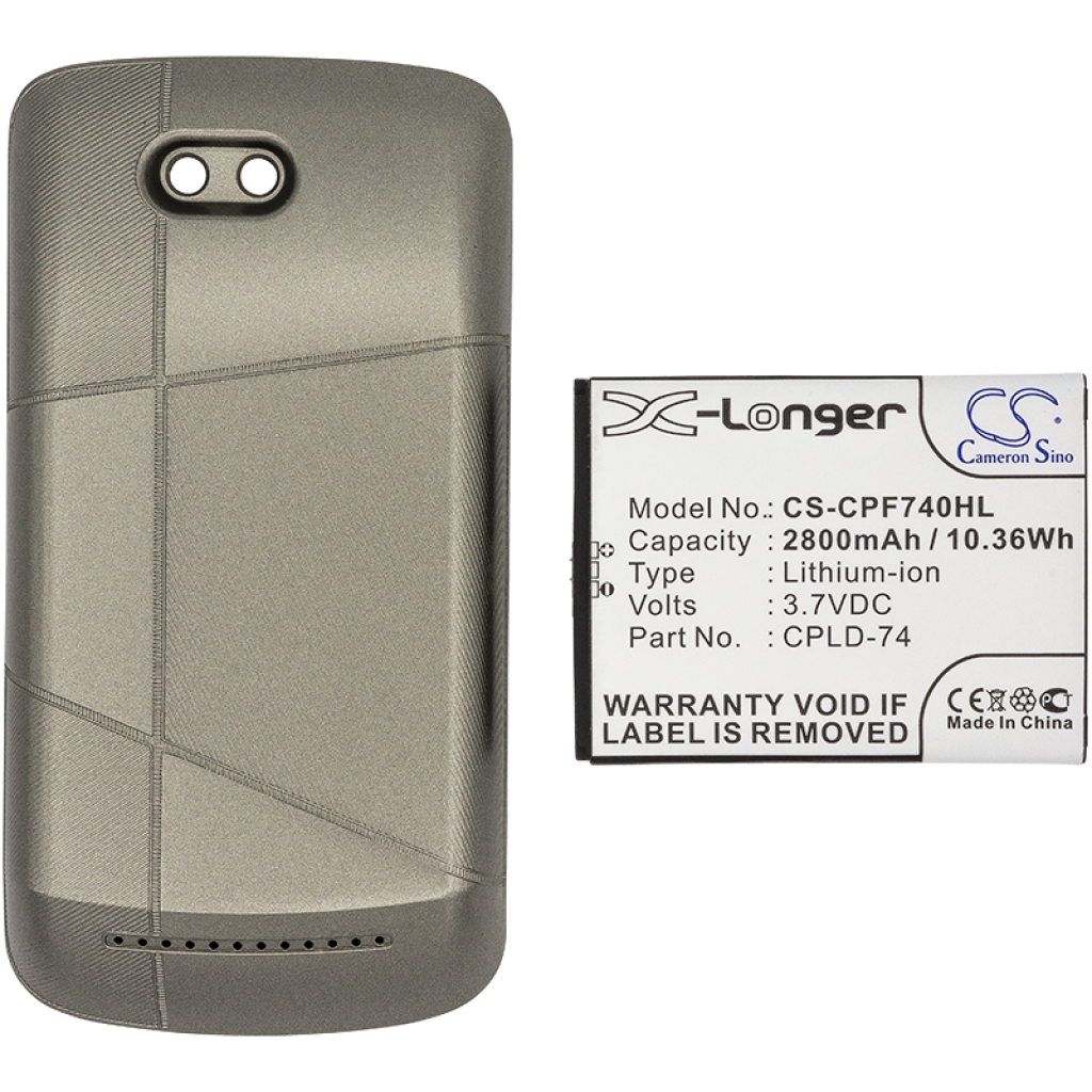 Batterij voor mobiele telefoon MetroPCS CS-CPF740HL
