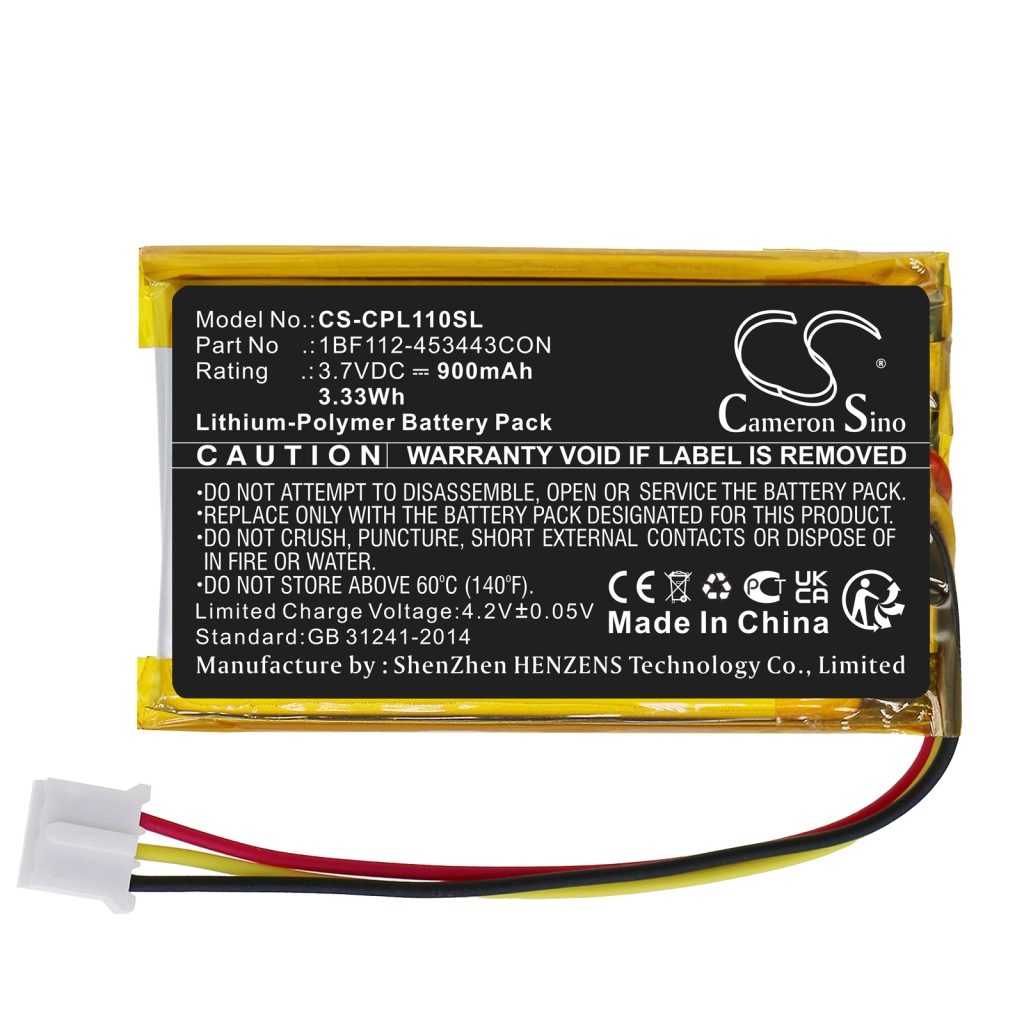 Batterijen GPS, Navigator Batterij CS-CPL110SL
