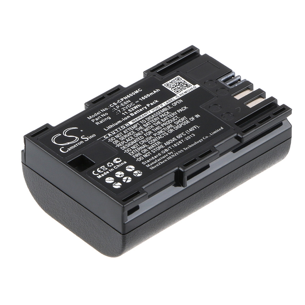 Batterijen Vervangt LP-E6NH