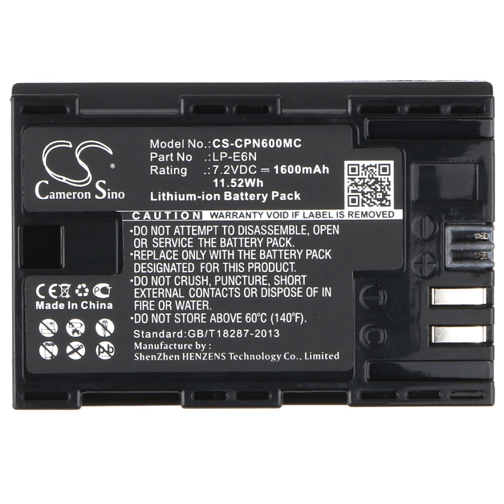 Batterijen Vervangt LP-E6NH