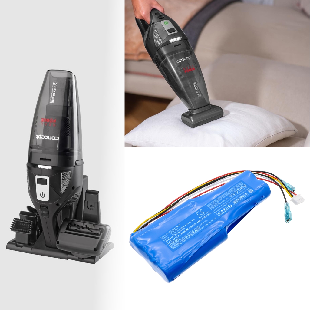 Batterijen voor stofzuigers Concept CS-CPP438VX