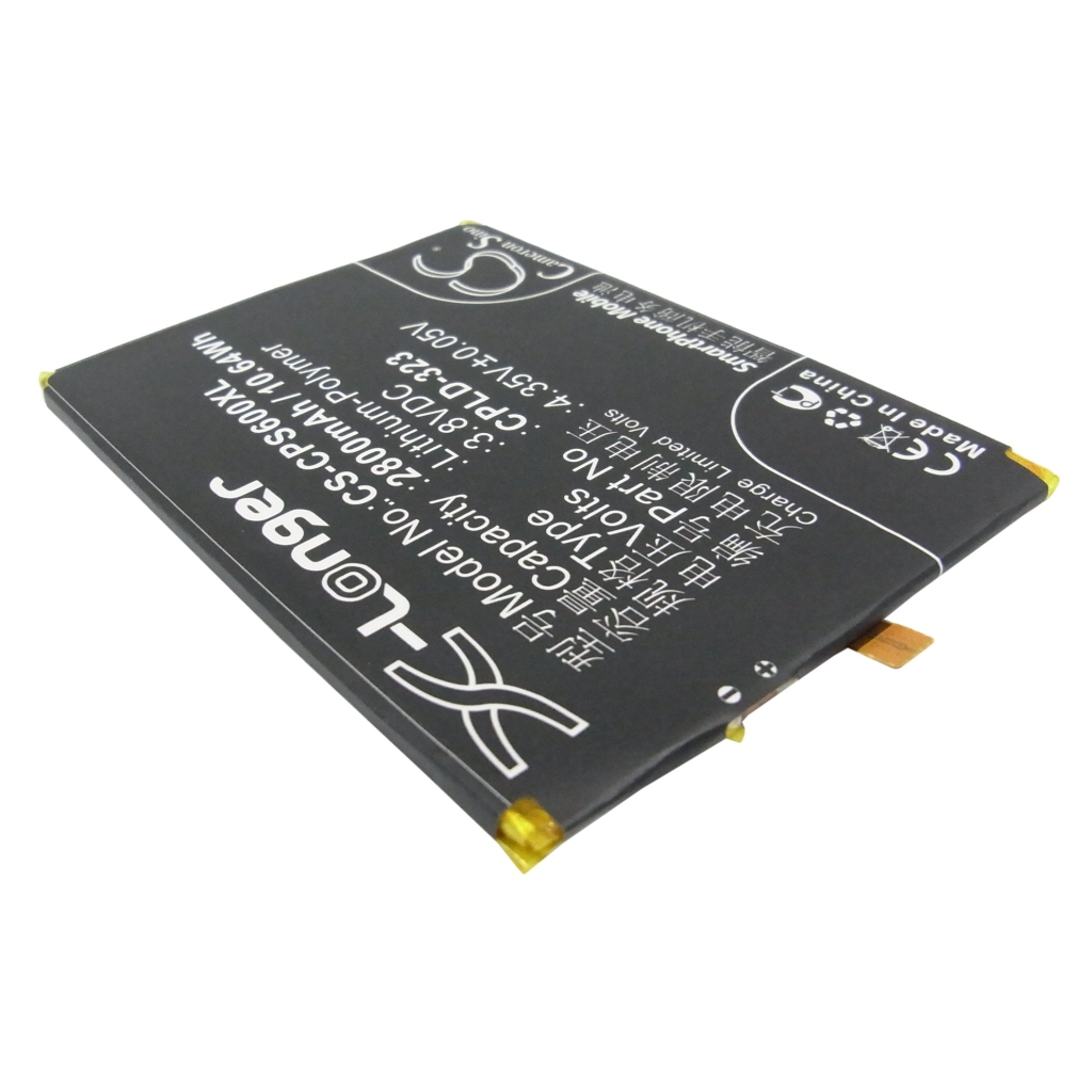 Battery compatible with Coolpad CS-CPS600XL