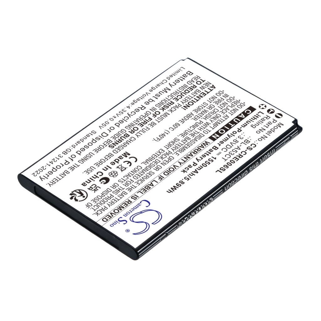 Batterijen compatibel met Consumer Cellular Iris Easy Flip CS-CRE006SL