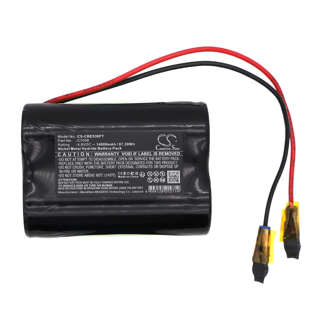 Batterij voor verlichtingssysteem Ceag CS-CRE530FT