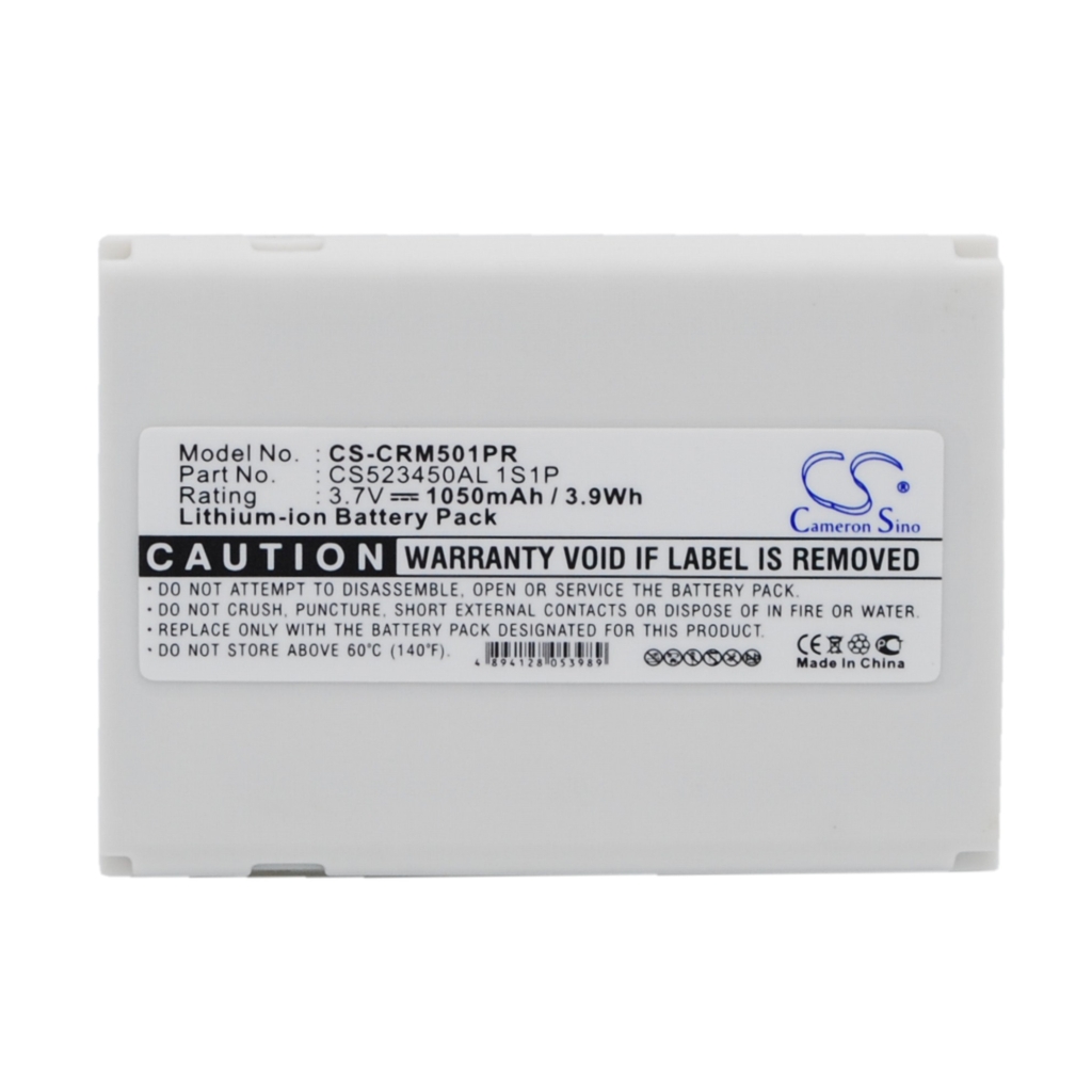 Batterijen Vervangt CS523450AL 1S1P