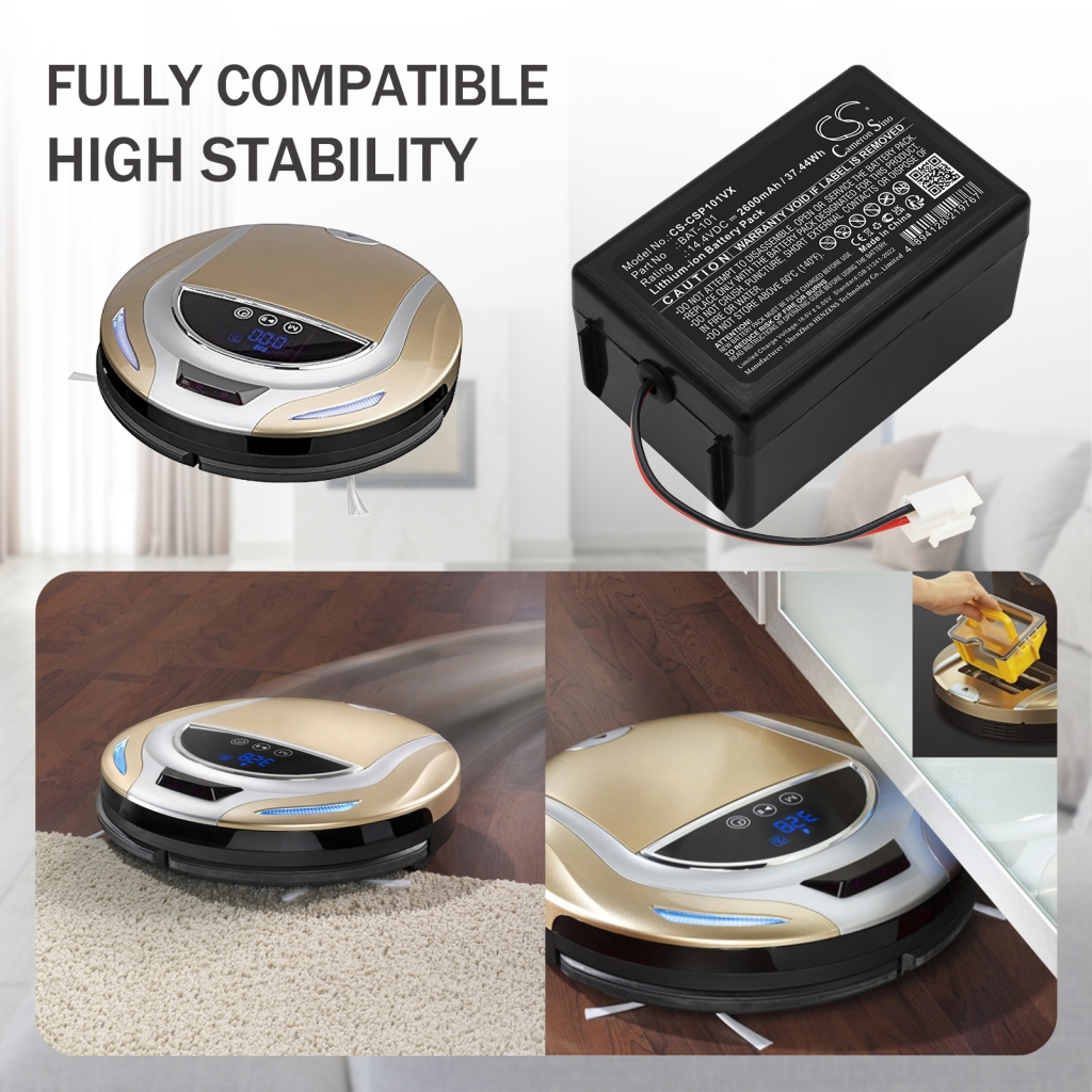 Batterijen voor stofzuigers Cleanmaxx CS-CSP101VX