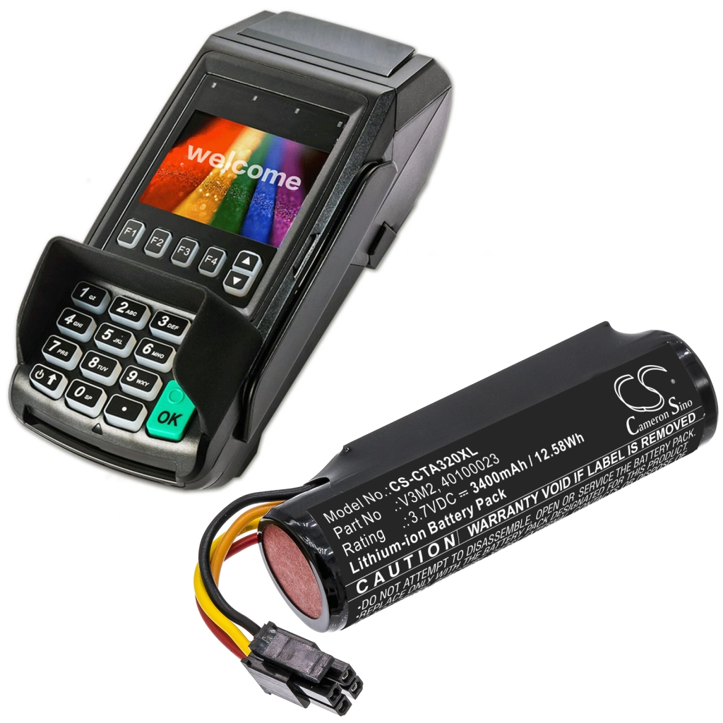 Batterijen Vervangt 40100023