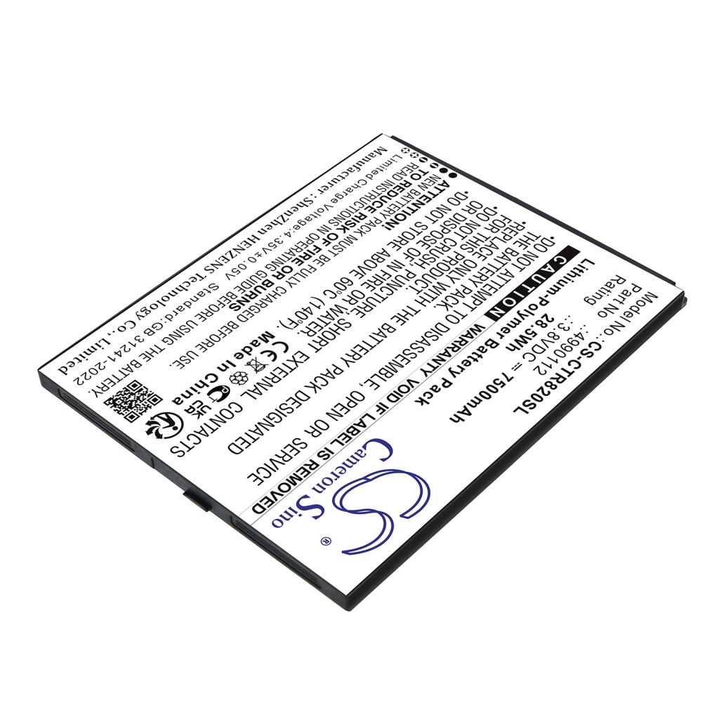 Batterij Vervangt 4990112