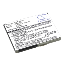 Compatibele batterijvervanging voor Siemens EBA-660,EBA-670,EBA-760,EBA-770,L36880-N2501-A110...
