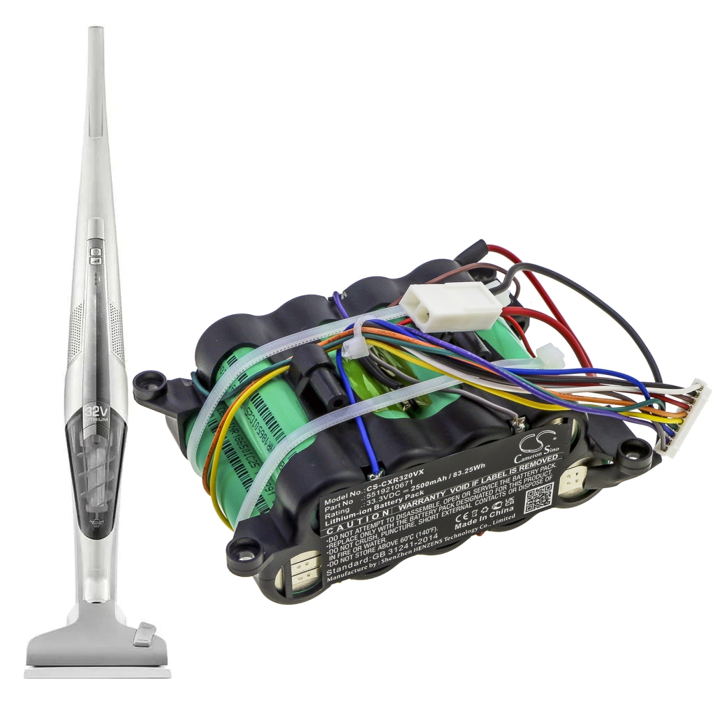 Compatibele batterijvervanging voor Delonghi COLOMBINA 5519210671