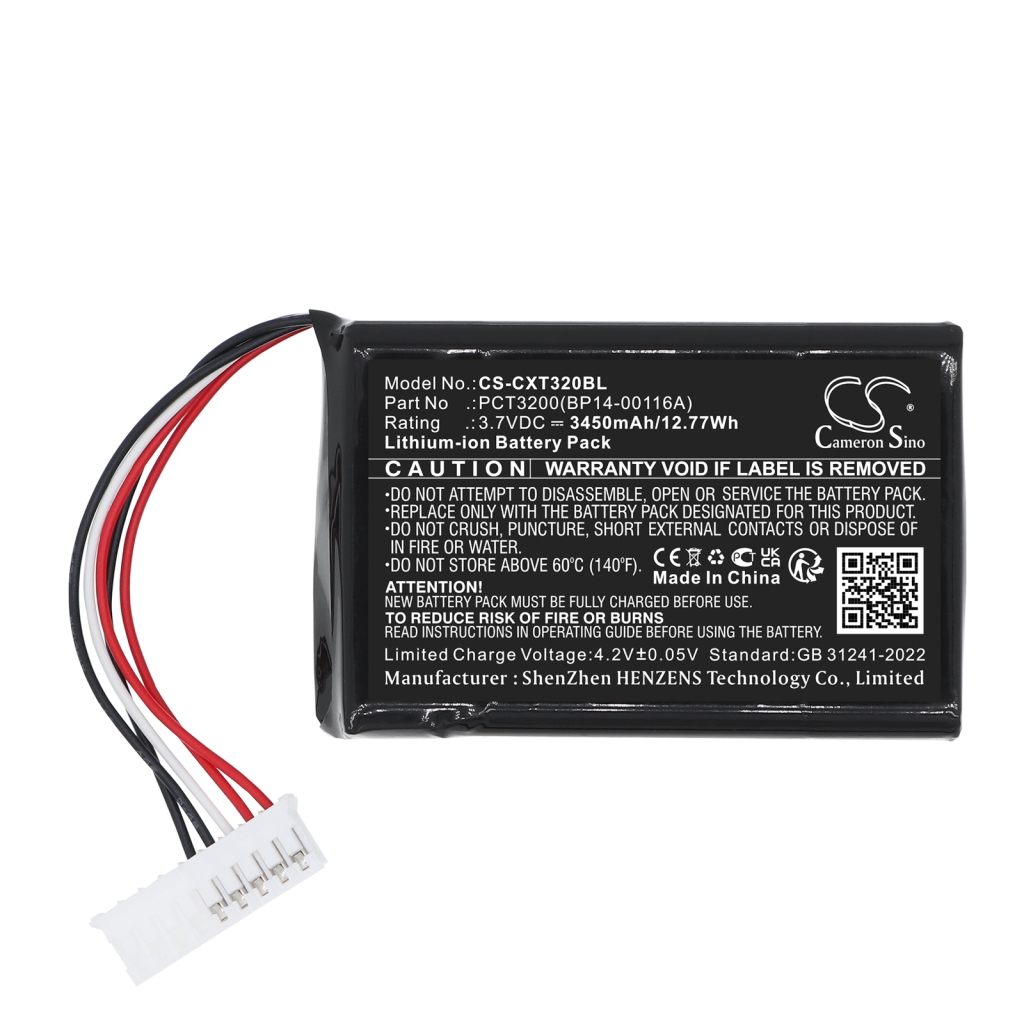 Batterijen Batterij barcode, scanner CS-CXT320BL