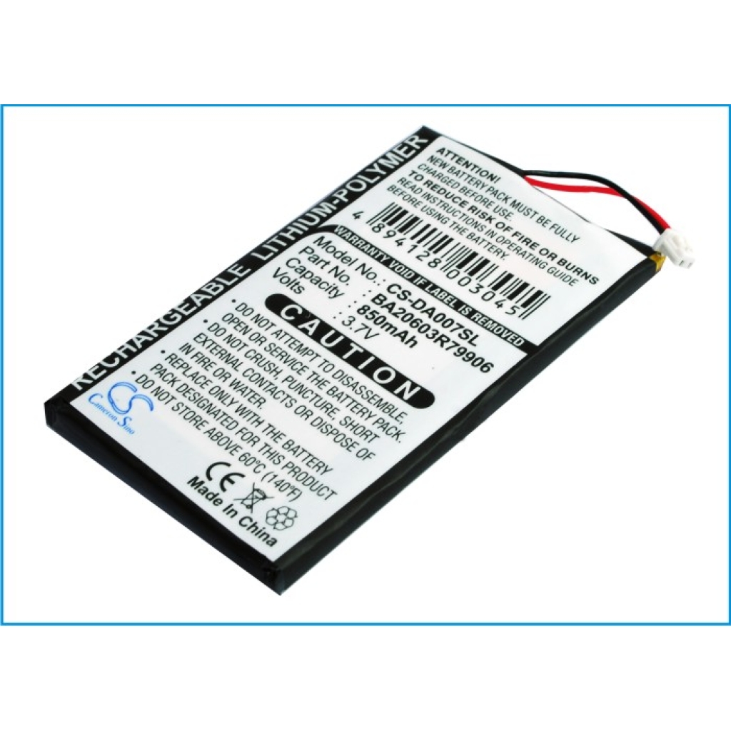 Batterij voor MP3, MP4, PMP Creative Zen Neeon 2
