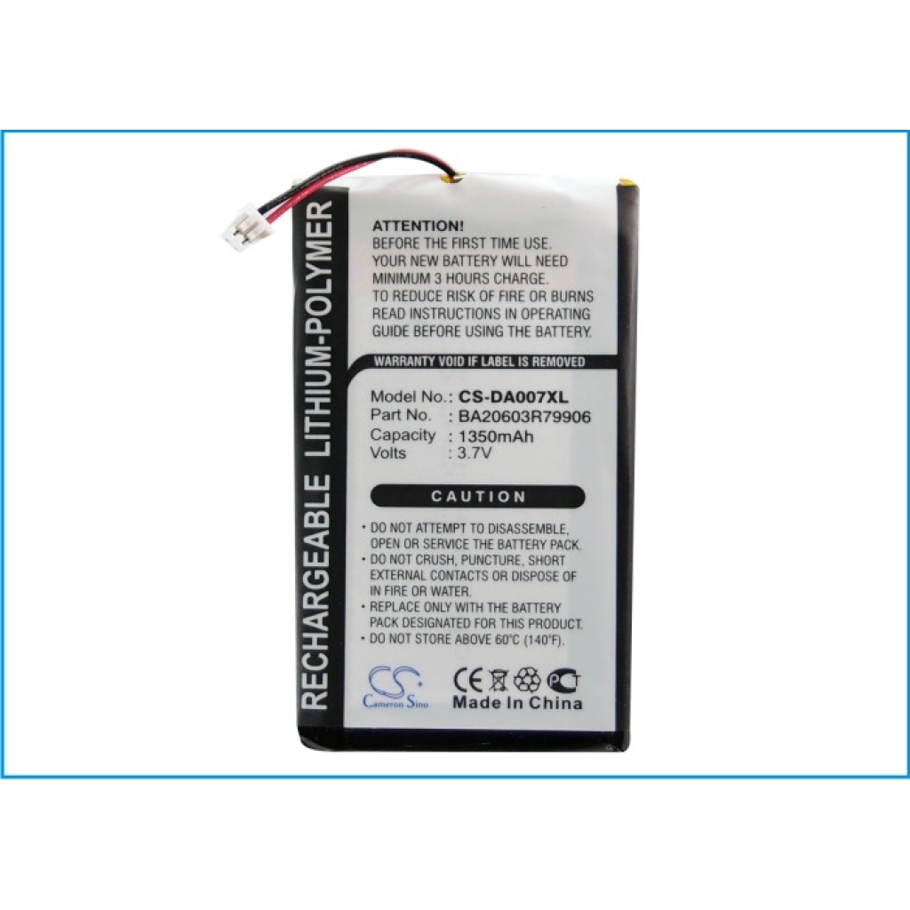Batterij voor MP3, MP4, PMP Creative Zen Neeon 2
