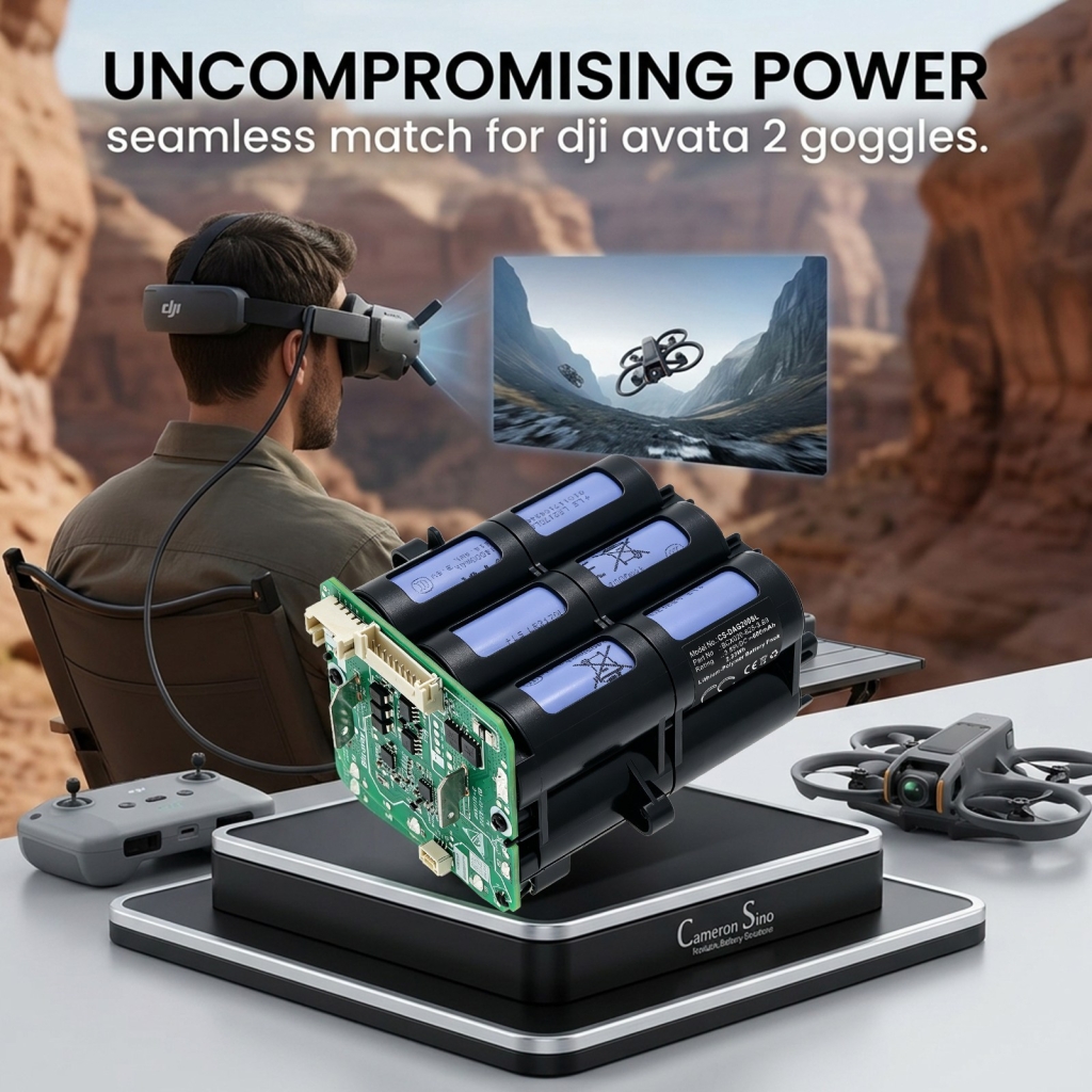 Batterijen compatibel met DJI AVATA 2 Goggles CS-DAG200SL