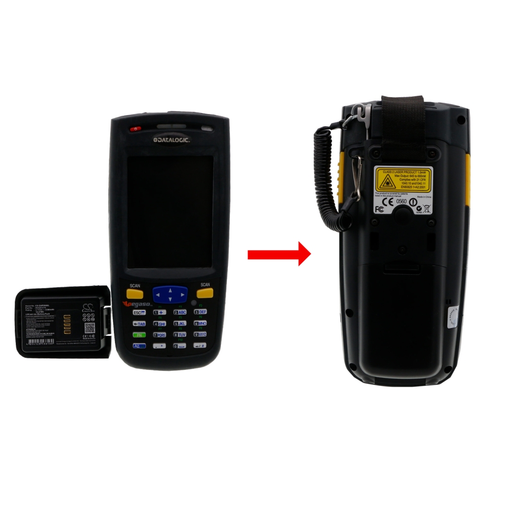 Batterijen Batterij barcode, scanner CS-DAP200BL