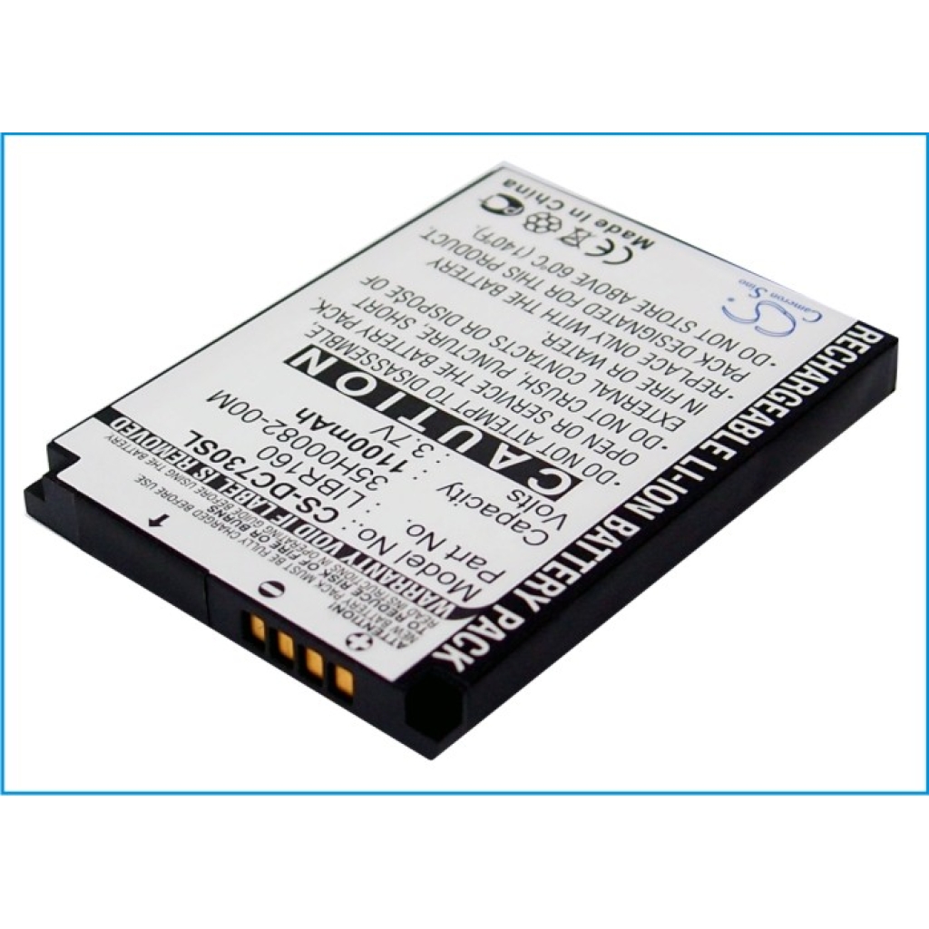 Battery compatible with Vodafone HTC O2 Orange SoftBank DOPOD E-Mobile CS-DC730SL