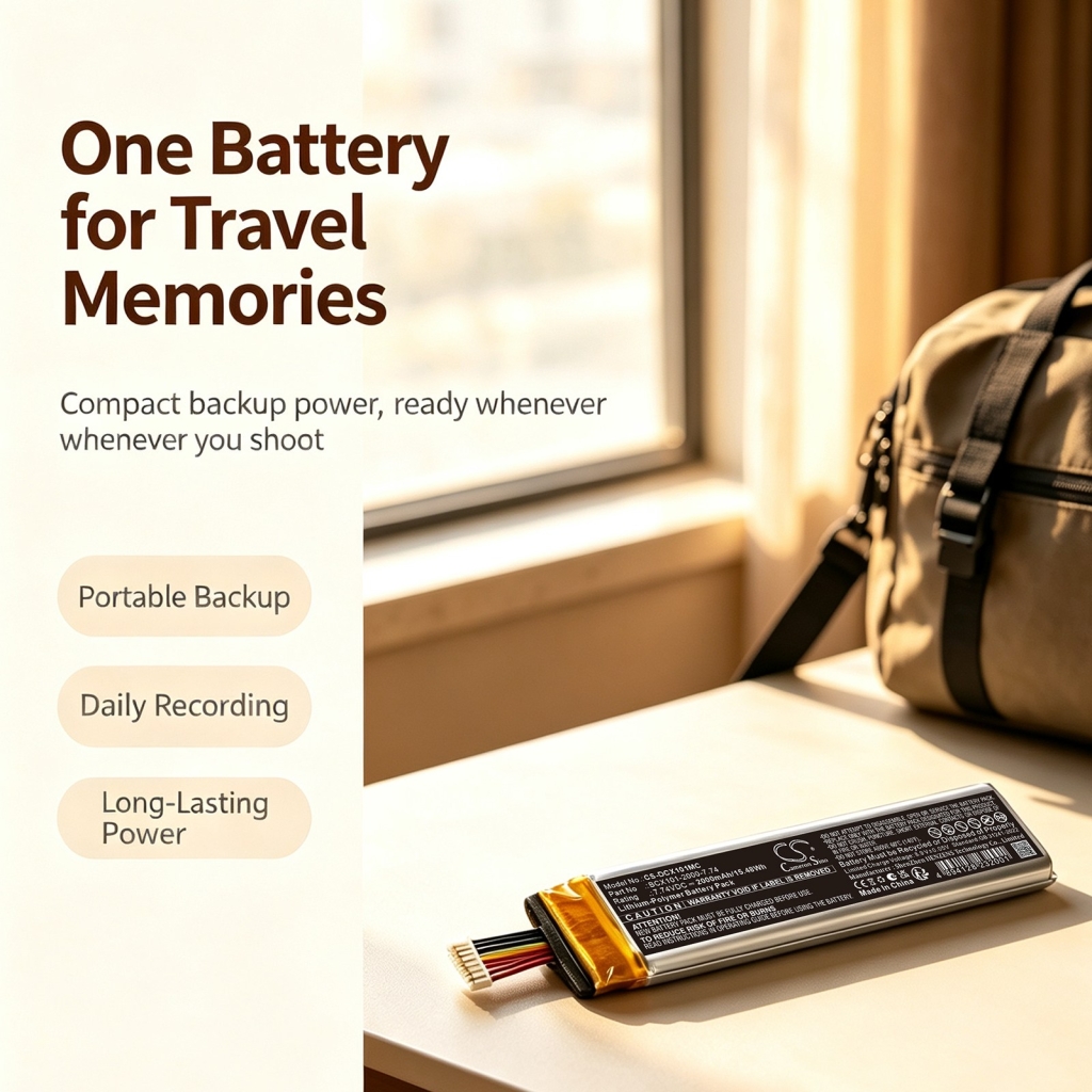 Battery compatible with Camera Battery