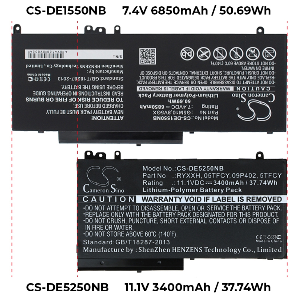 Batterijen Vervangt P48G001