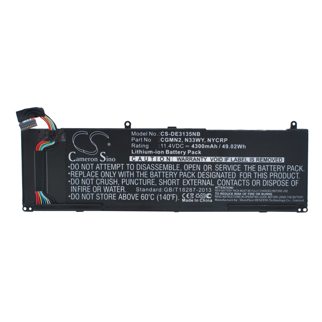 Batterijen Vervangt 0CGMN2