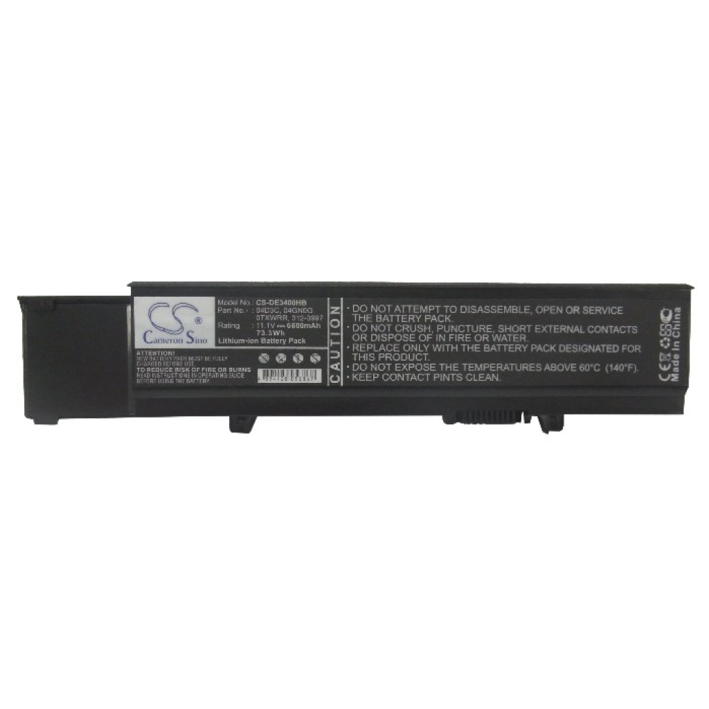 Battery compatible with DELL CS-DE3400HB