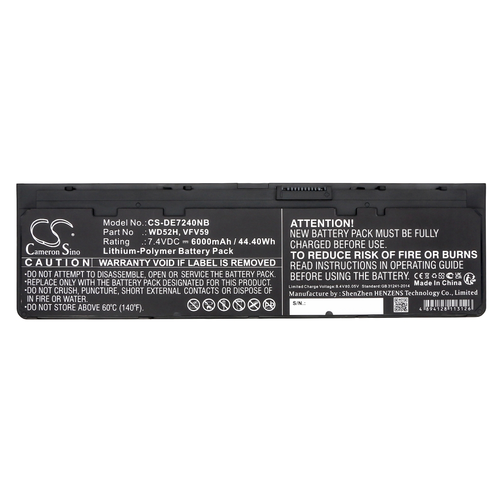 Batterij Vervangt GD076