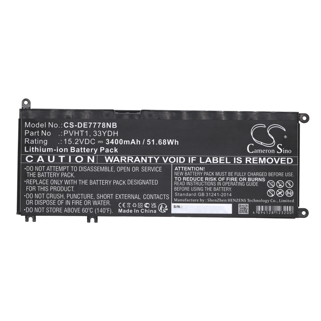 Batterijen Vervangt P72F001