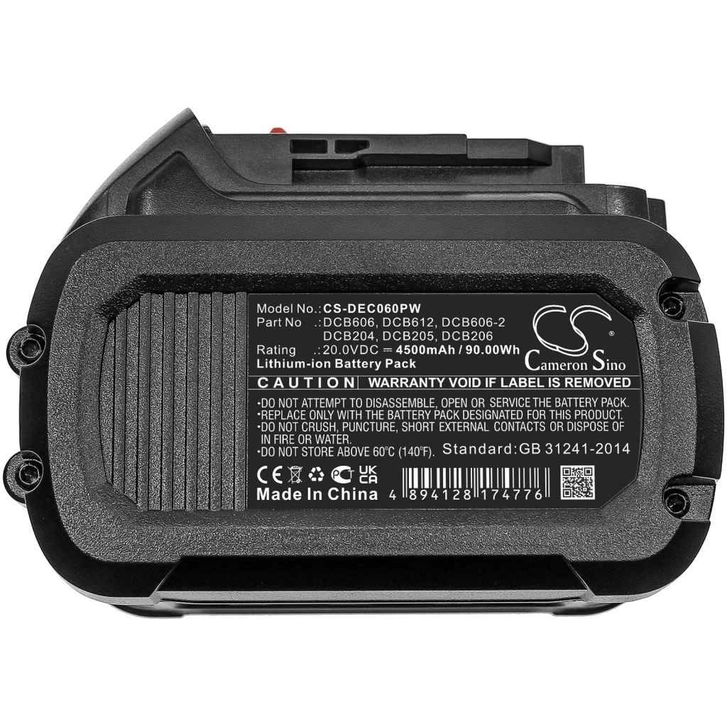 Battery industrial Dewalt DCE0811D1G-QW