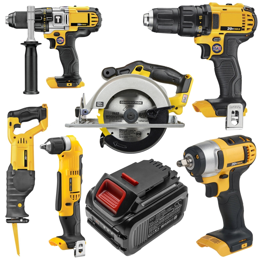 Battery industrial Dewalt DCE0811D1G-QW