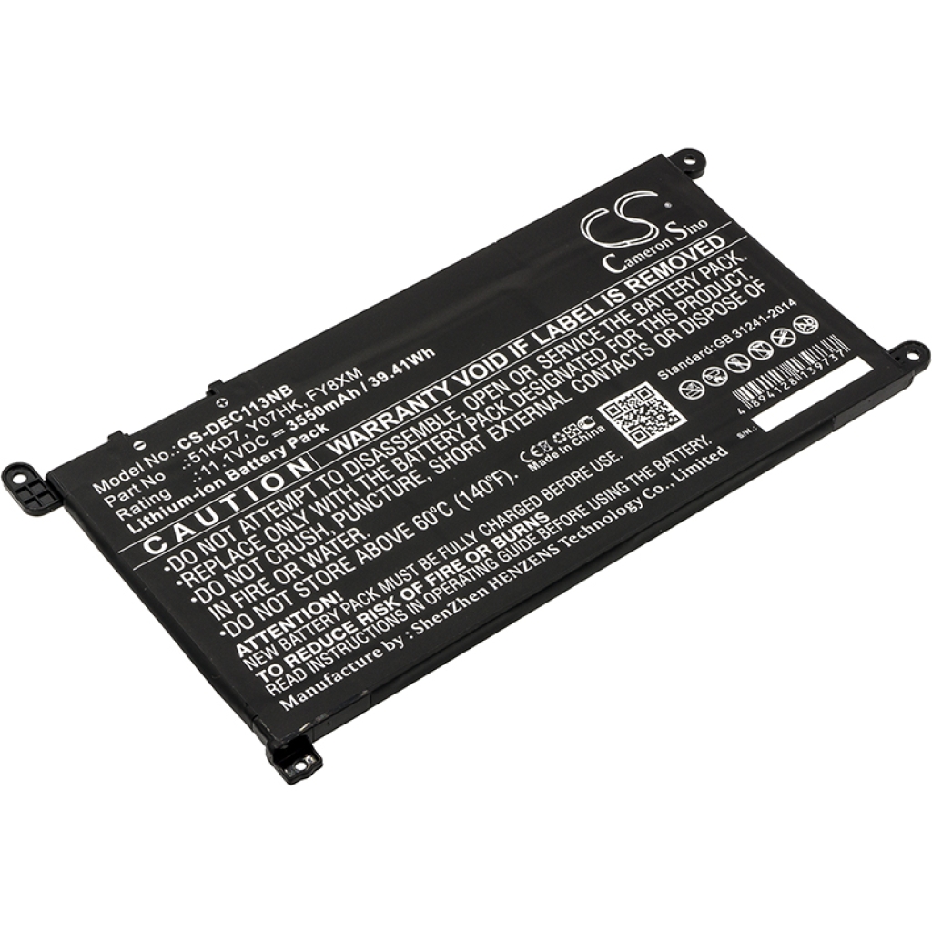 Batterijen Vervangt FY8XM