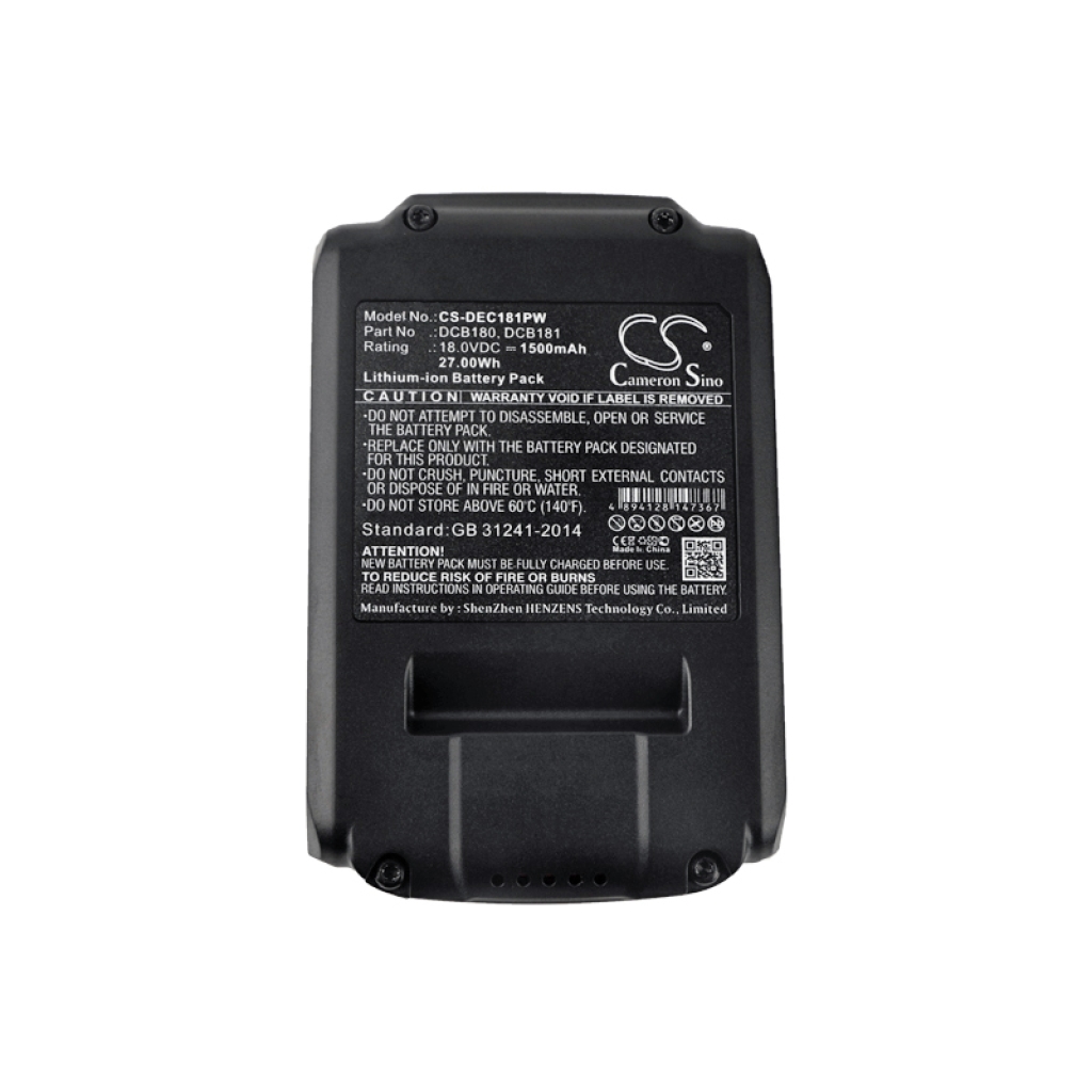 Battery industrial Dewalt DCD771