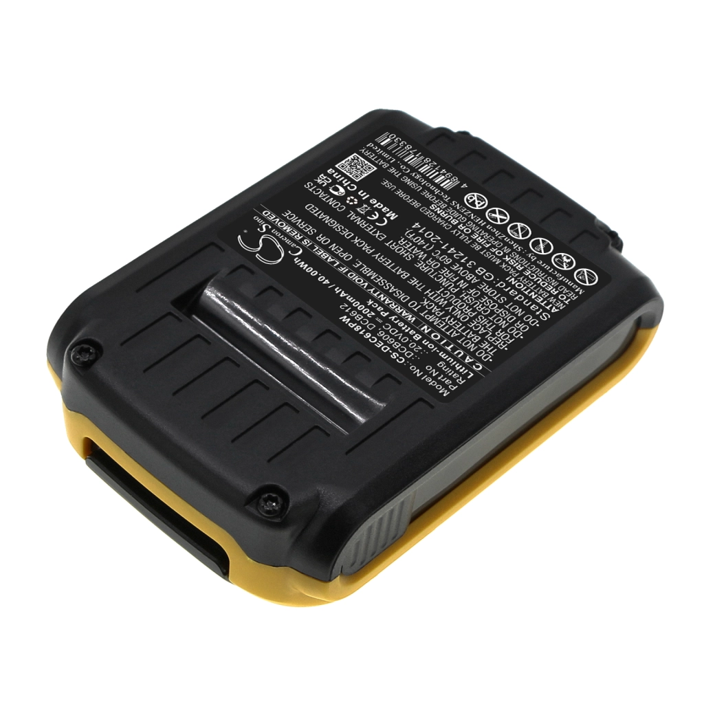 Batterijen Vervangt DCB118