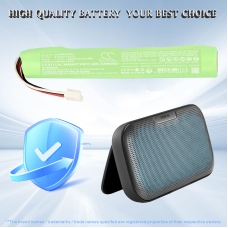 Compatibele batterijvervanging voor Denon 943692100100D,CABICR18650-2400