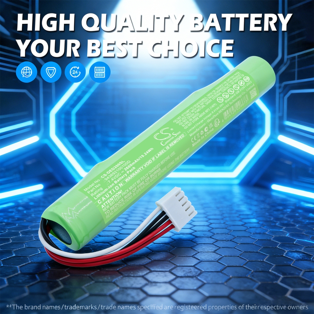 Cameron Sino CS-DED200SL – marketing shot of green tube battery