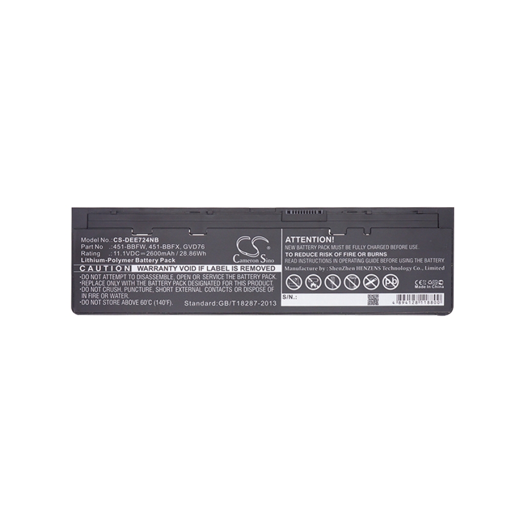 Batterijen Vervangt 451-BBFX