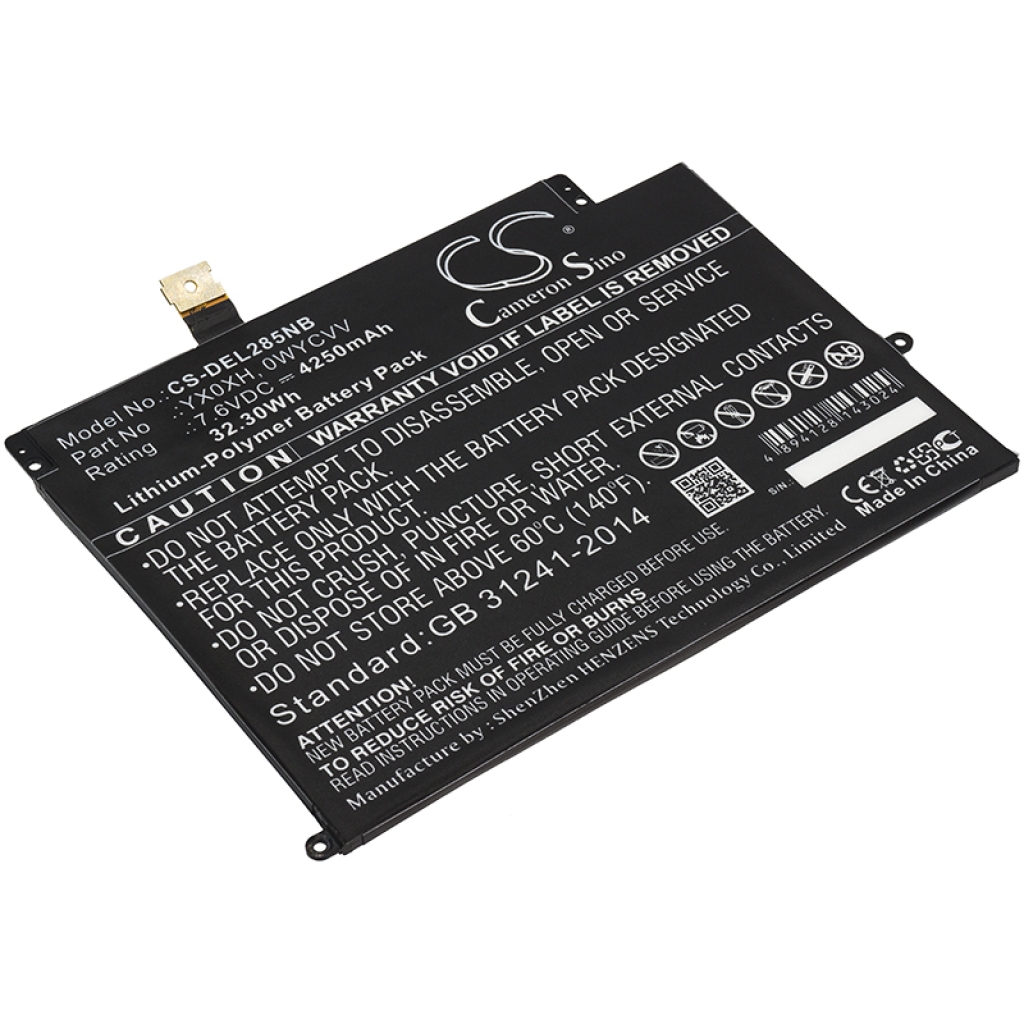 Batterijen Vervangt C668F