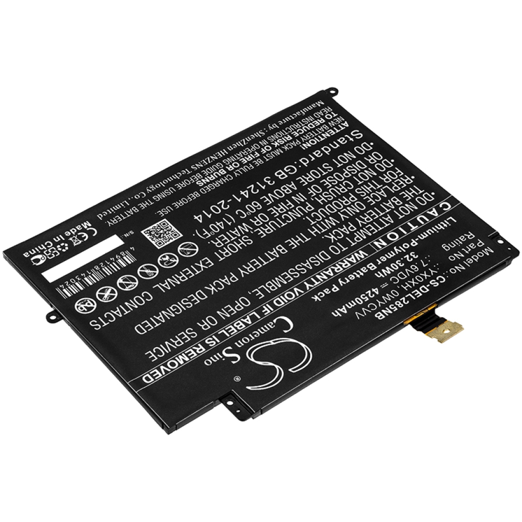 Batterijen Vervangt C668F