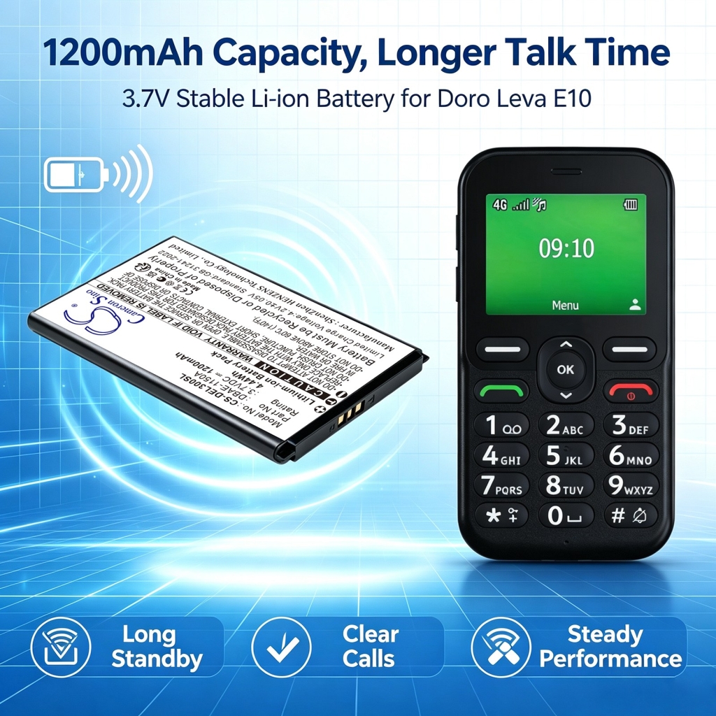 Battery compatible with Doro CS-DEL300SL