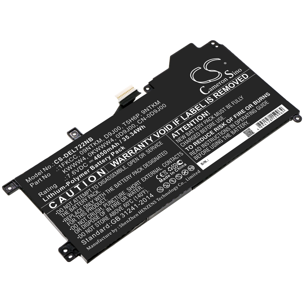 Batterijen Vervangt 09NTKM