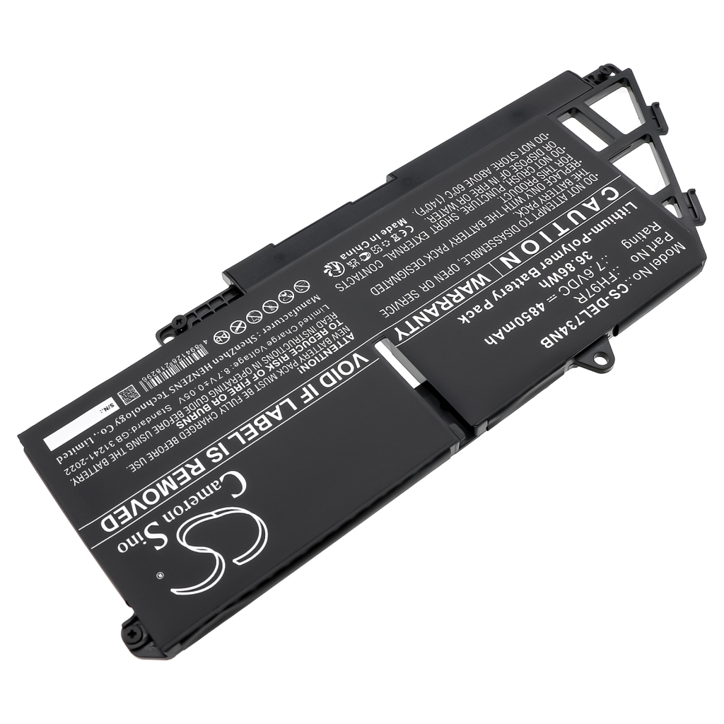 Batterijen Notebook batterij CS-DEL734NB