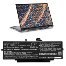 Compatibele batterijvervanging voor DELL 05Y3T9,47XV3,5Y3T9,GK1M0