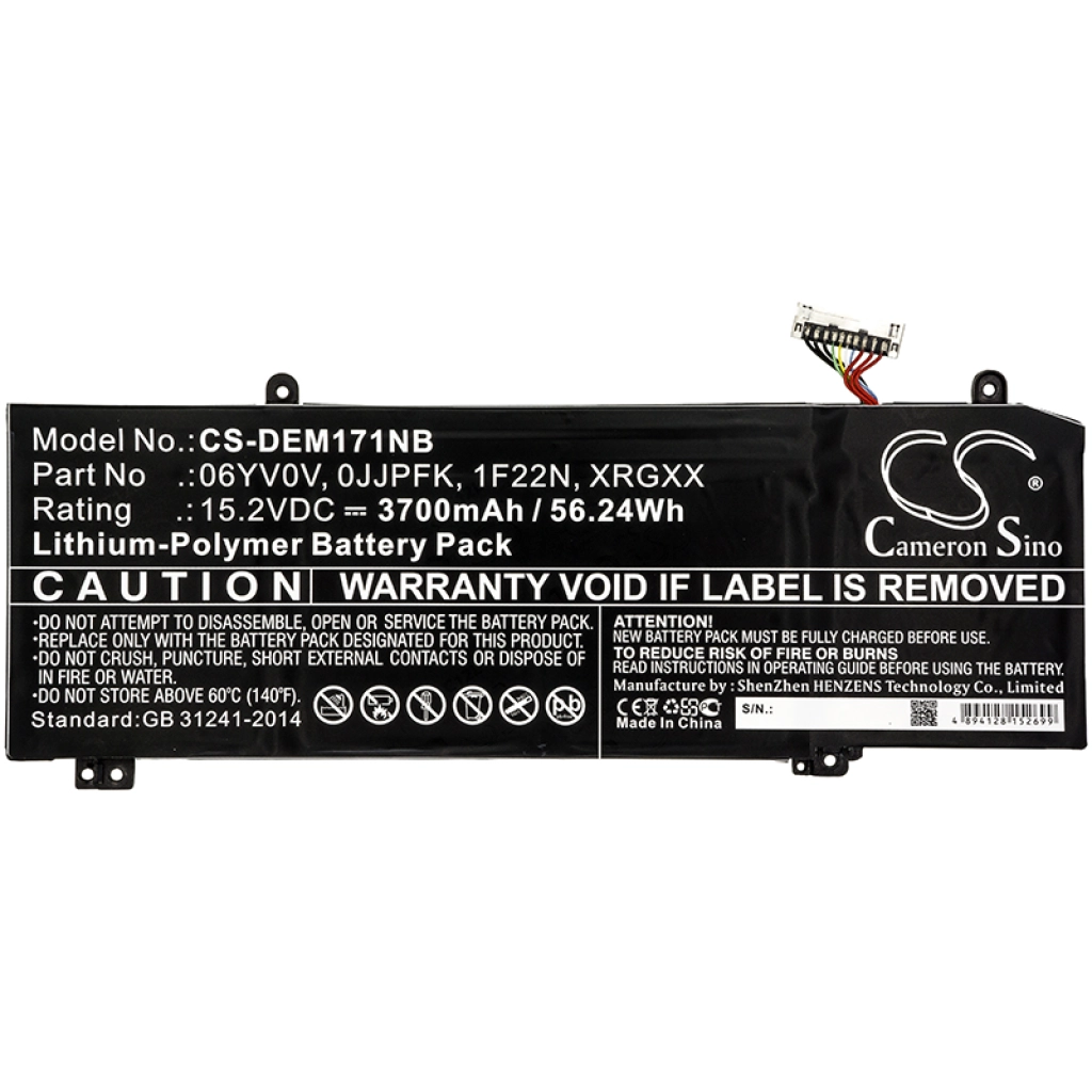 Notebook batterij DELL G5 5590-D2865W