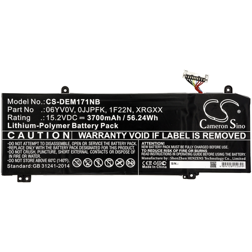 Notebook battery DELL ALW17M-R3735S