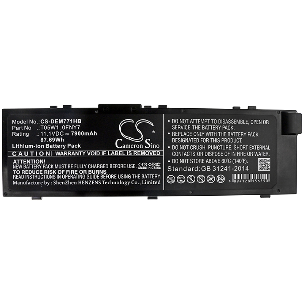 Batterijen Vervangt T05W1