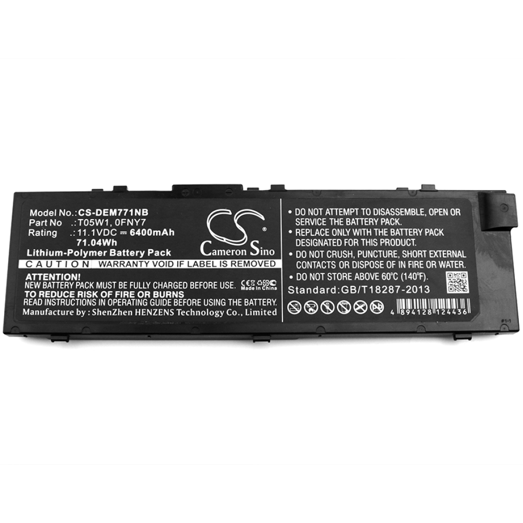 Batterijen Vervangt FNY7