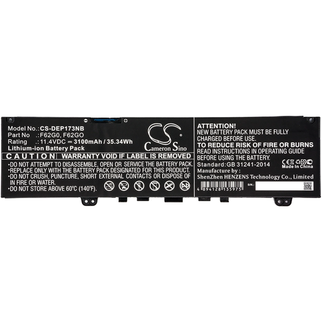 Batterijen Vervangt 0RPJC3
