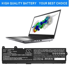 Compatibele batterijvervanging voor DELL 5JMD8,965V4,X9FTM