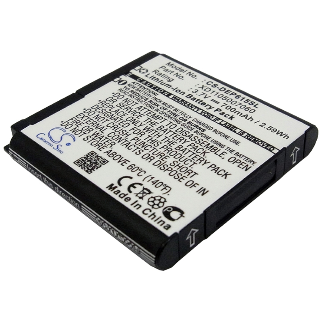 Batterijen Vervangt XD1105007060